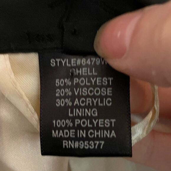 Anthropologie Sanctuary Clothing Retro Red Coat with white Polka Dots - Picture 12 of 14